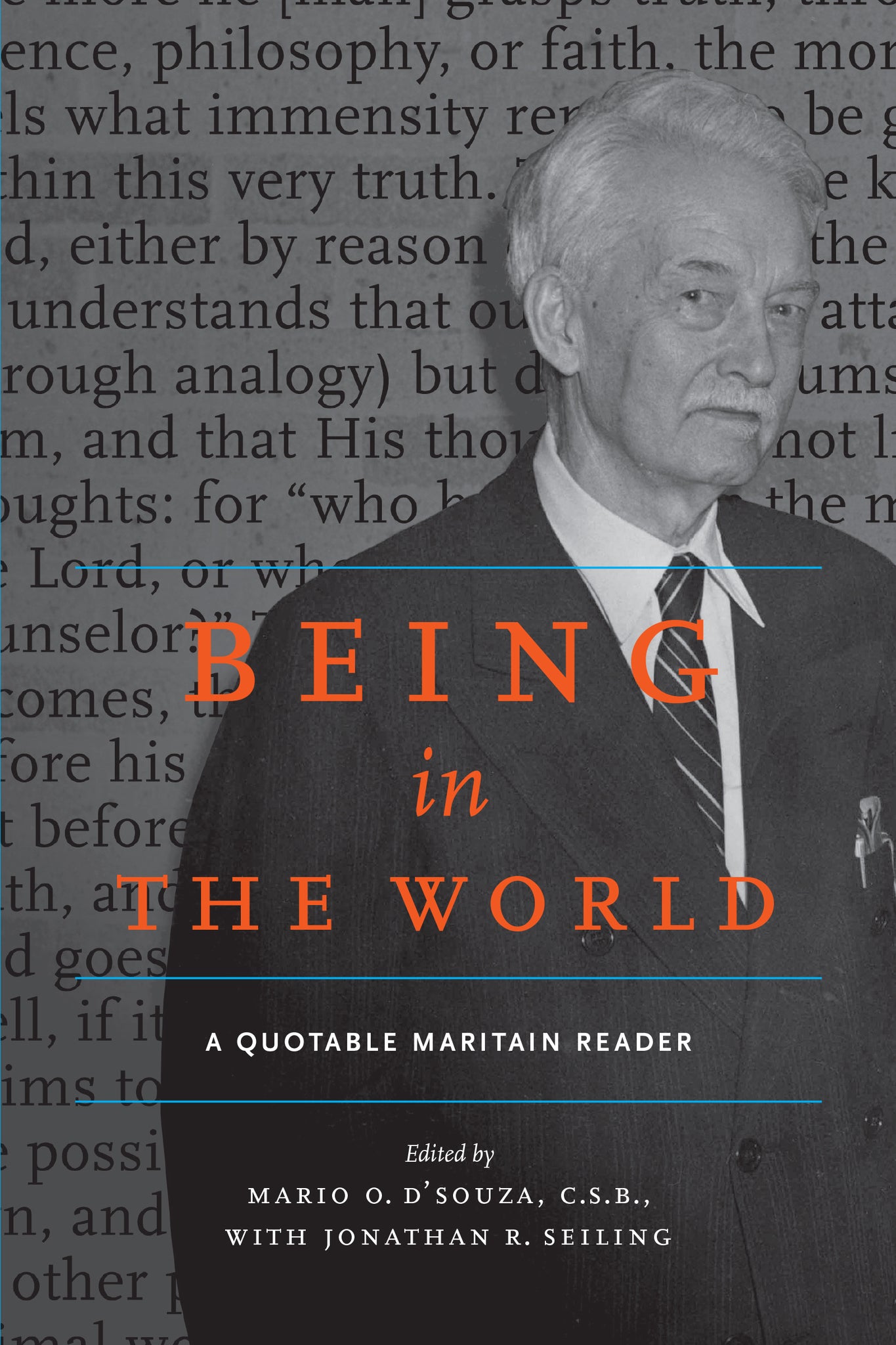 Cover image for Being in the World ISBN 9780268158309